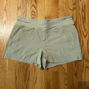 Tan Athleta shorts size 14